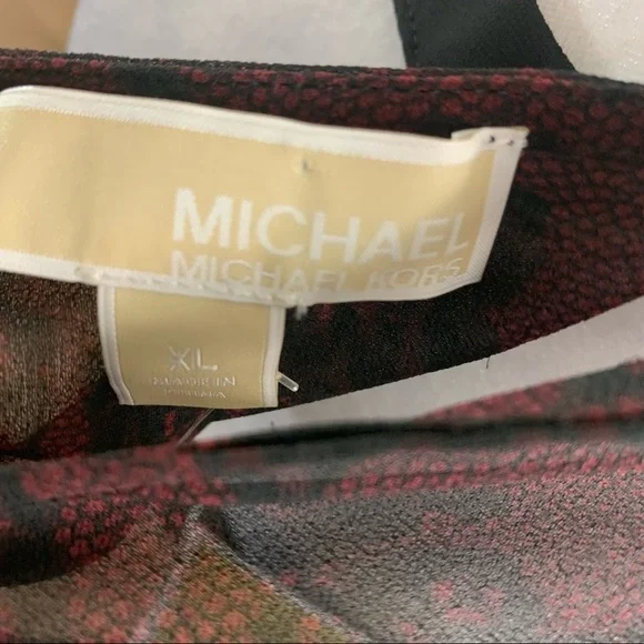 NEW Michael Kors Tiered Ruffle Sleeveless Blouse - Picture 10 of 11